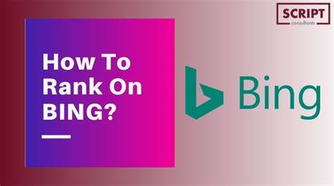 how to rank on bing.